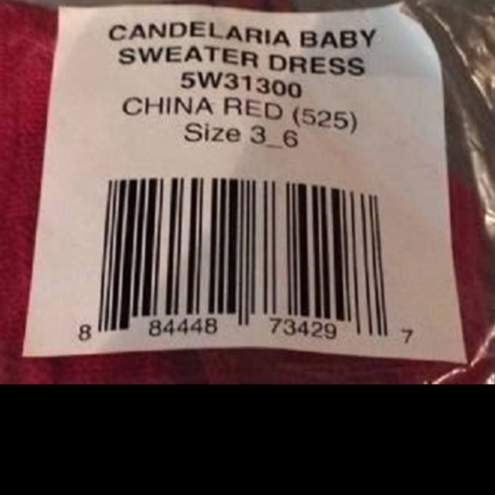 Tea Collection Candelaria Sweater Dress Baby 3-6M - Picture 2 of 3
